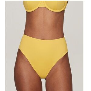 NWT CUUP Highwaist swim bottoms bikini XL